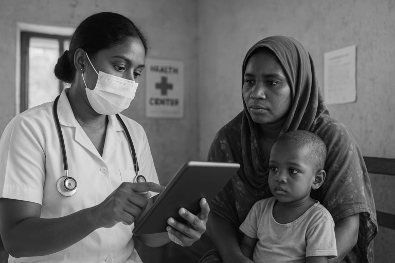 tech solutions for global health aid