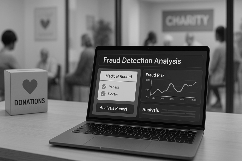 Tech-driven charity fraud prevention
