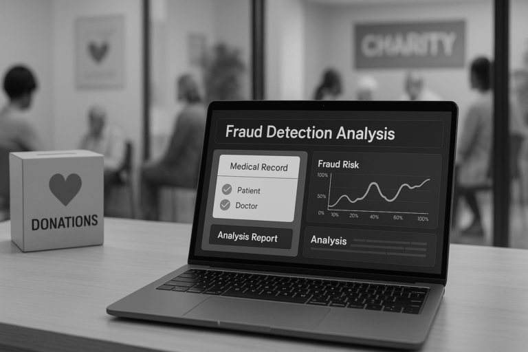 Tech-driven charity fraud prevention